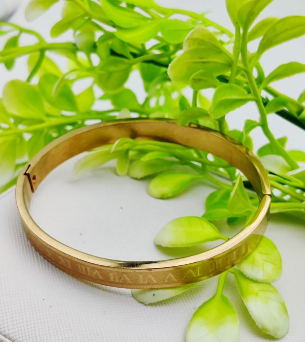 Imported Cartier Roman Numeral Gold Bracelet