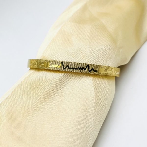 Premium Heartbeat-engraved Adjustable Bracelets