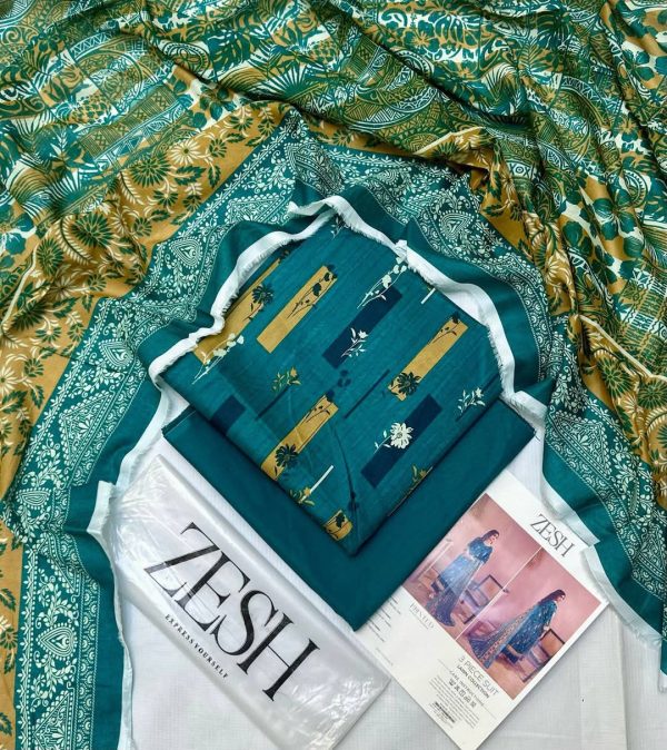 ✨ Zesh ✨ 3 Pieceunstitched Suit