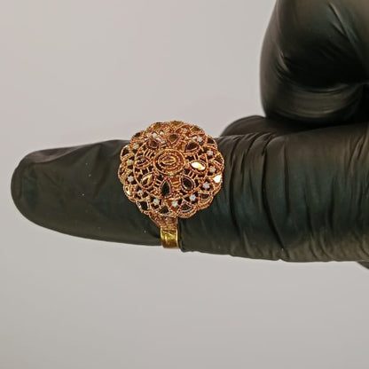 Gold Plated Ring For Ladies