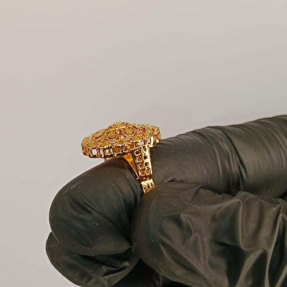 Gold Plated Ring For Ladies