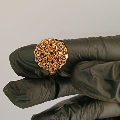 Gold Plated Ring For Ladies