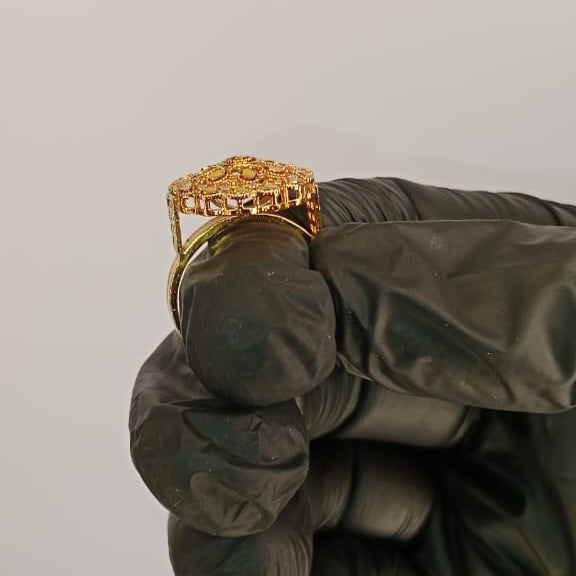 Gold Plated Ring For Ladies