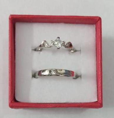 Couple Ring For Engagement And Friendship Gift