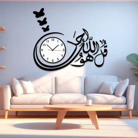 3d Wall Clock Wooden Wall Clock