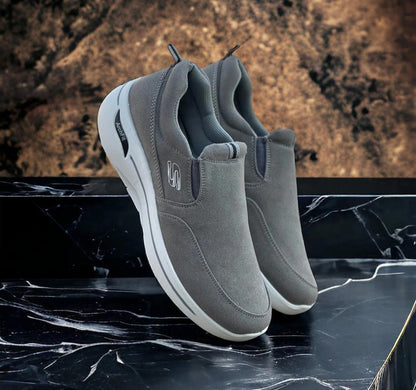 Men's Lightweight Casual Skechers - Gray -