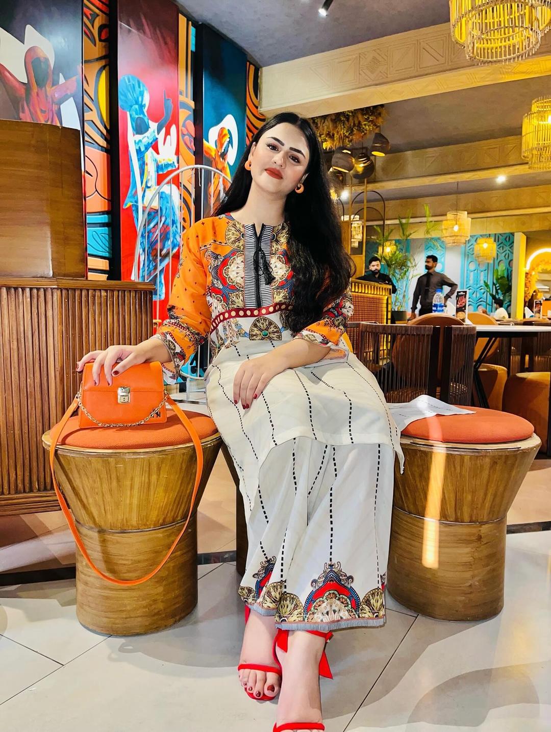 Stitched Swiss Lawn Printed Shirt And Trouser