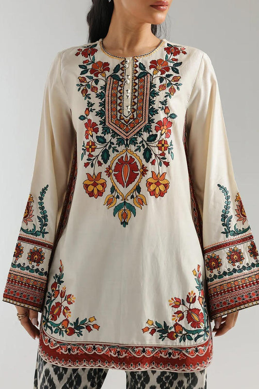 Stitched Shirt and Trouser Set - 2 Pcs Printed Ensemble