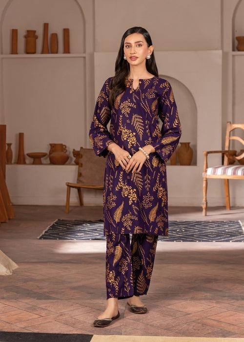 Arabic Linen Stitched Printed Shirt and Trouser Set