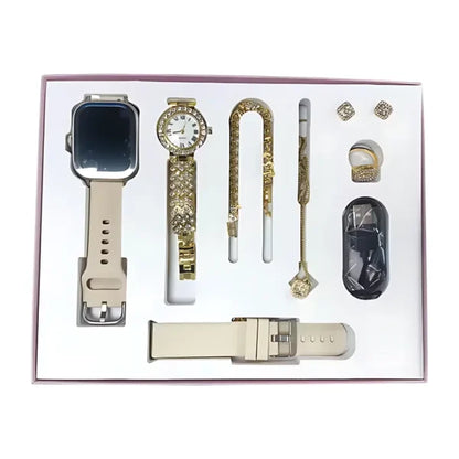 Gift Pack A58 Plus 6 In 1 – Smartwatch For Women