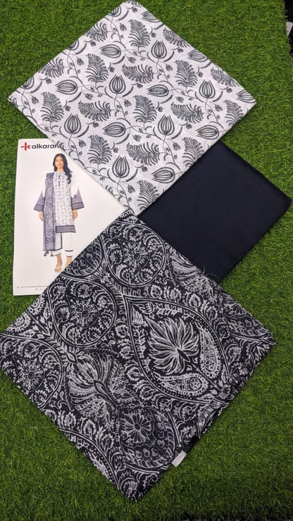 Al Karam 3 Pieces Casual Wear