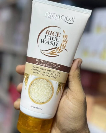 Bioaqua Rice Brightening Facial Cleanser