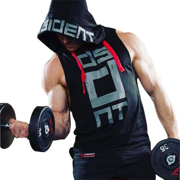 Sleeveless Hood Tracksuit