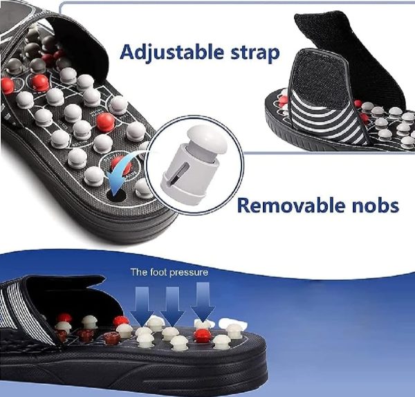 Blueidea Acupressure Massage Slippers For Sugar Patients