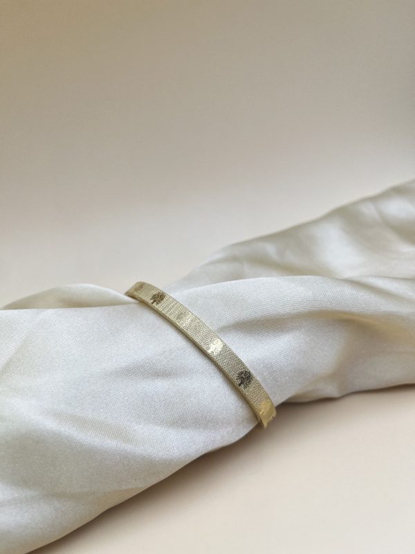 Cartier-inspired Adjustable And Imported Gold Bangle Bracelet