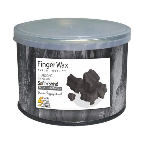 Charcoal Soft N Shine Finger Wax