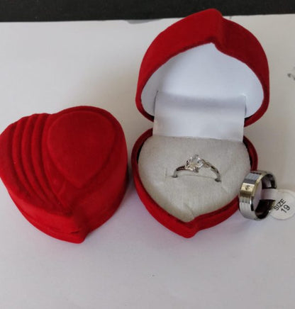 Couple Special Stainless Steel Rings Set