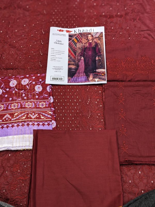 Khaadi Chicken Kari Unstitched Suit