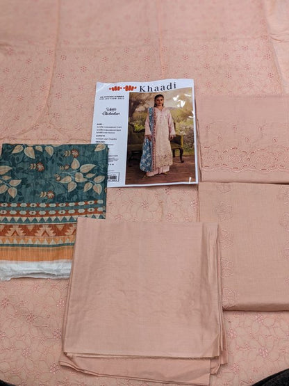 Khaadi Chicken Kari Unstitched Suit