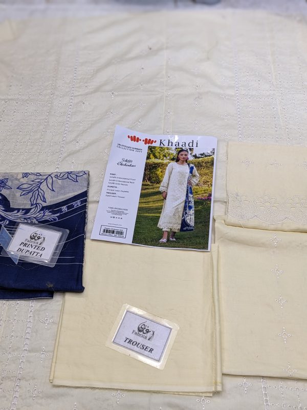 Khaadi Chicken Kari Unstitched Suit