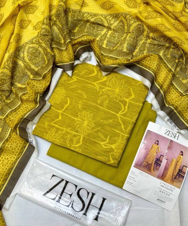 ✨ Zesh ✨ 3 Pieceunstitched Suit
