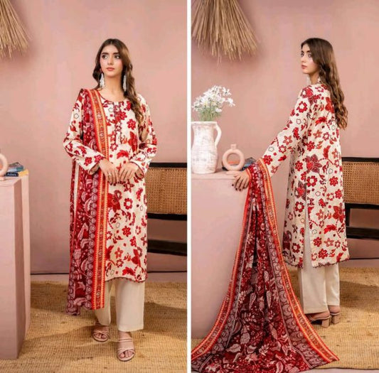 ✨ Zesh ✨ 3 Pieceunstitched Suit