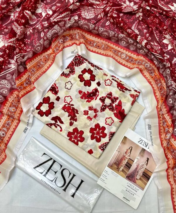 ✨ Zesh ✨ 3 Pieceunstitched Suit