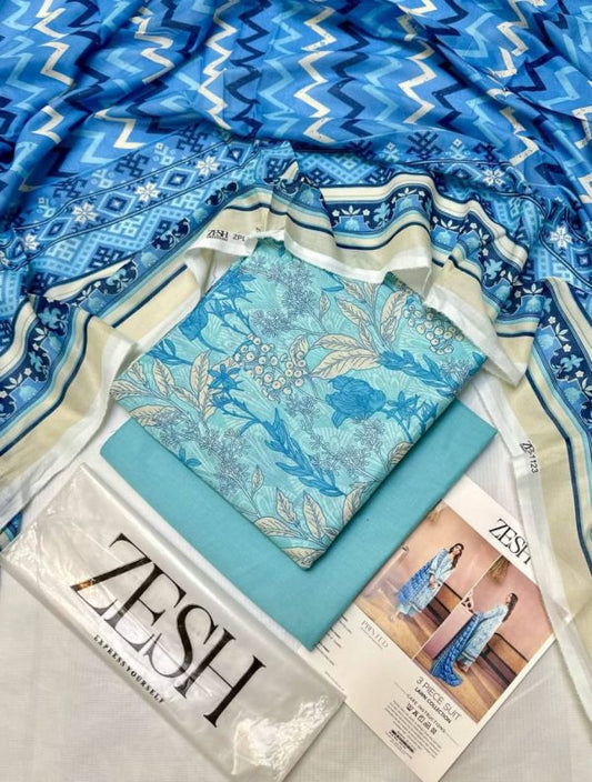 ✨ Zesh ✨ 3 Pieceunstitched Suit