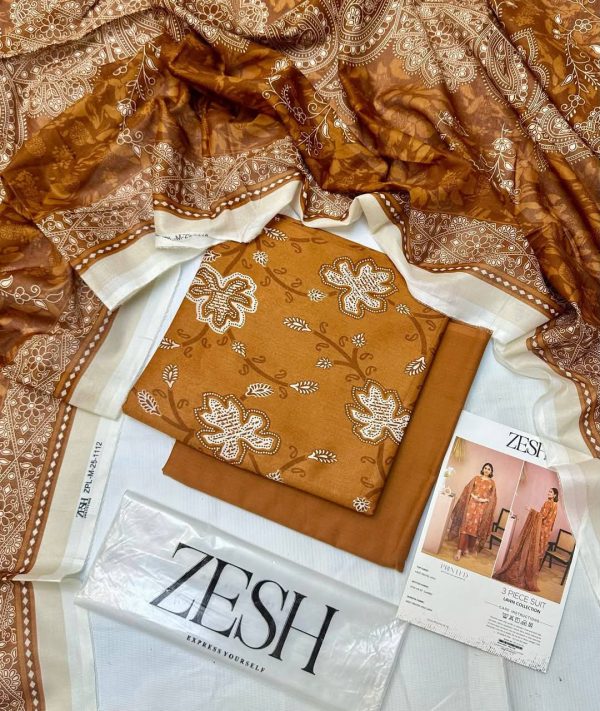 ✨ Zesh ✨ 3 Pieceunstitched Suit