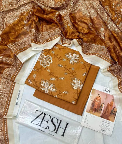 ✨ Zesh ✨ 3 Pieceunstitched Suit