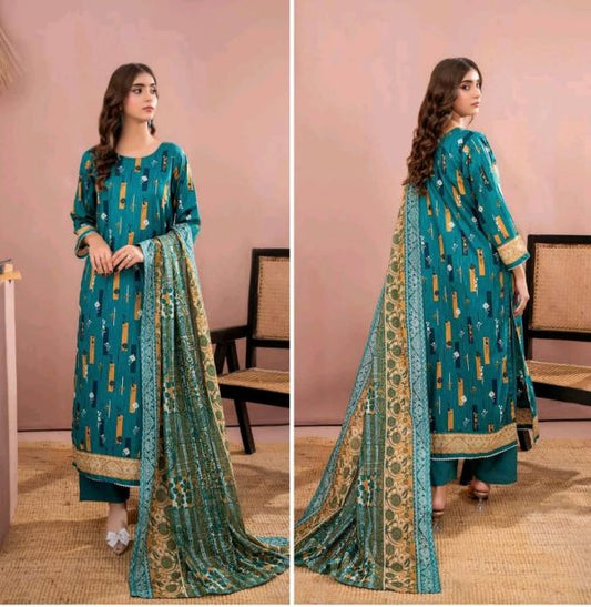 ✨ Zesh ✨ 3 Pieceunstitched Suit