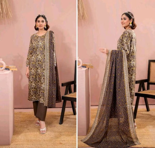 ✨ Zesh ✨ 3 Pieceunstitched Suit