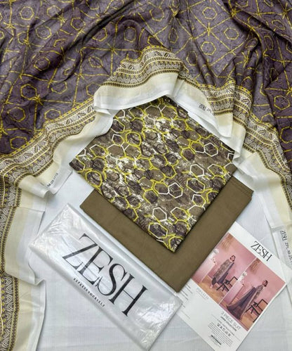 ✨ Zesh ✨ 3 Pieceunstitched Suit