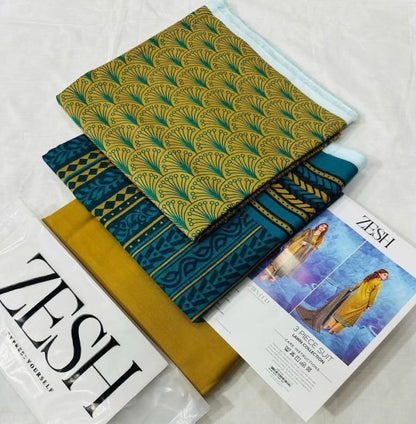 ✨ Zesh ✨ 3 Pieceunstitched Suit