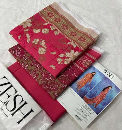 Zesh ✨ 3 Pieceunstitched Suit