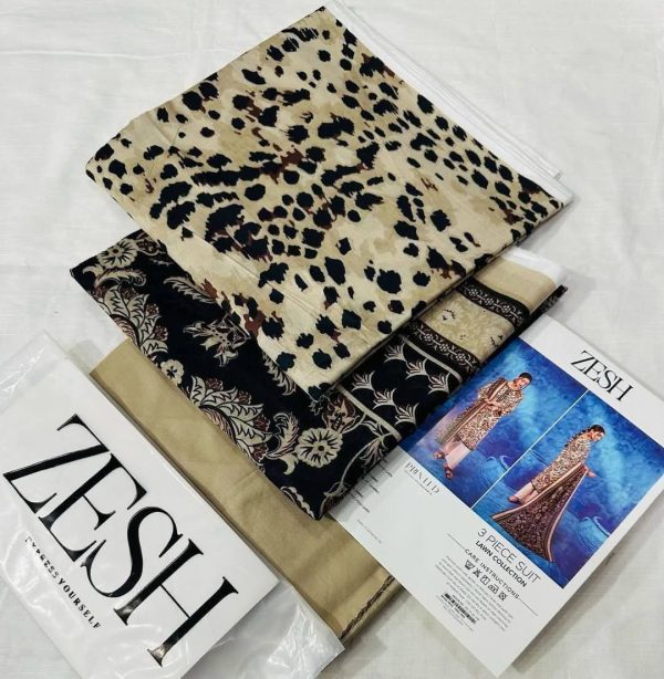 ✨ Zesh ✨ 3 Pieceunstitched Suit