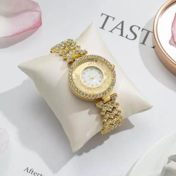 Fashion Watch Popular Fashion Diamond Women’s Watch Quartz Leisure