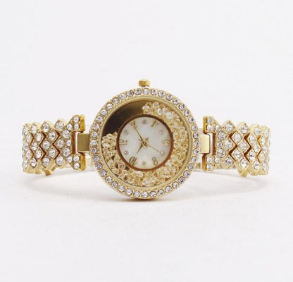 Fashion Watch Popular Fashion Diamond Women’s Watch Quartz Leisure