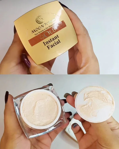 Gold Facial Single Step Solution For Deep Freshness