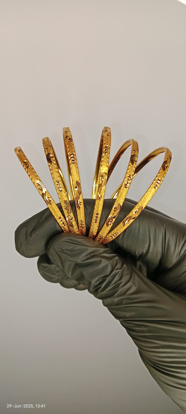 Gold Plated Bangles
