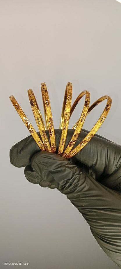 Gold Plated Bangles