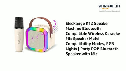 K12 Wireless Audio Microphone Bluetooth Speaker