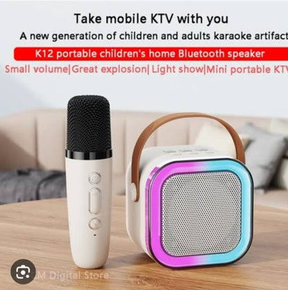 K12 Wireless Audio Microphone Bluetooth Speaker