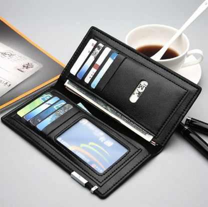 Kangro Ultra Slim Long Purse Wallet For Men