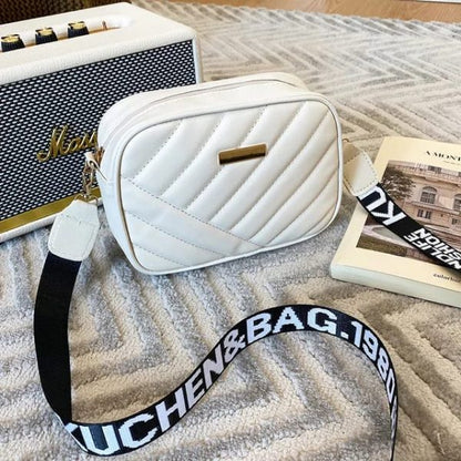 Leather Square Shoulder Bag