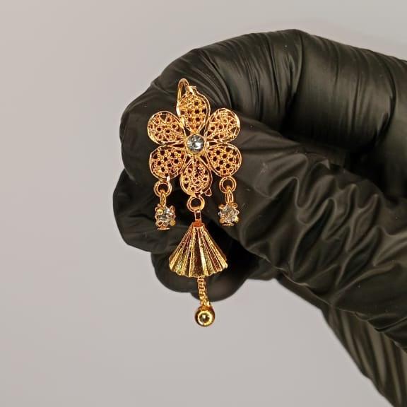 Luxurious Gold Plated Earring Set