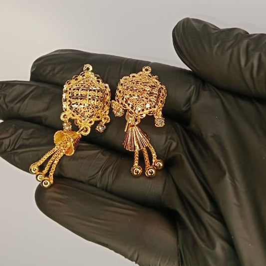 Luxurious Gold Plated Earrings