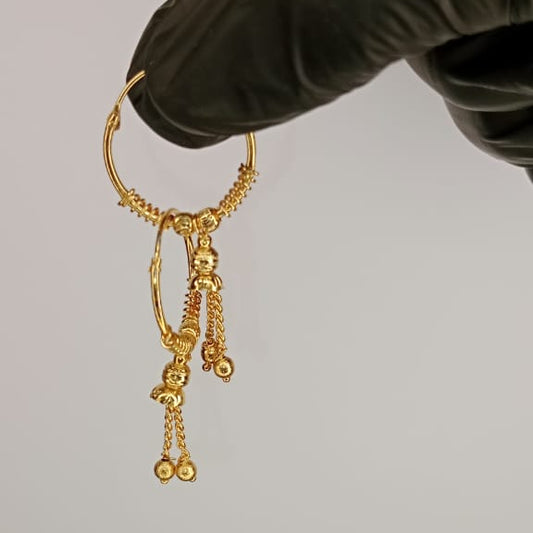 Luxurious Gold Plated Earrings