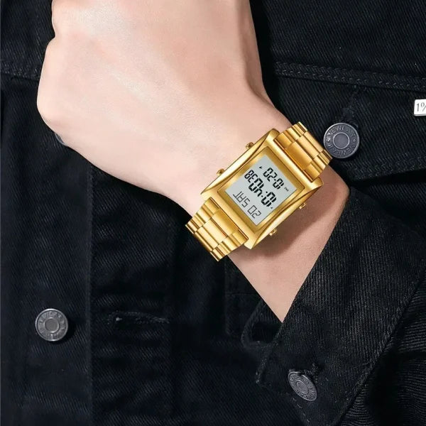 Men’s Digital Square Watch