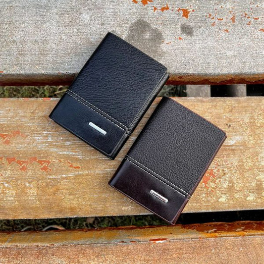 Trifold Leather Wallet